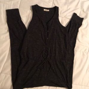 Madewell racerback jumpsuit